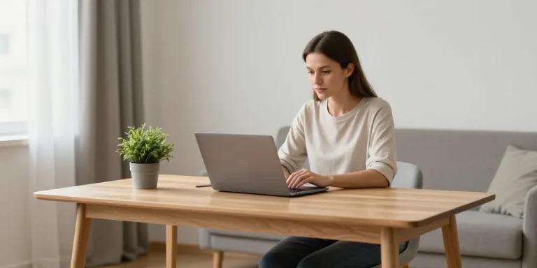 créer un coin bureau dans le salon