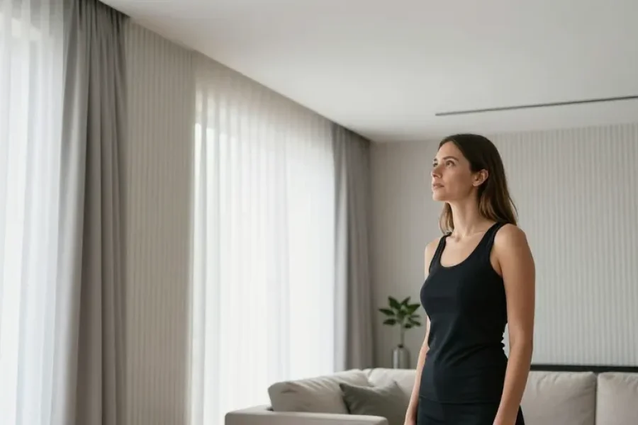 comment donner de la hauteur à un plafond bas