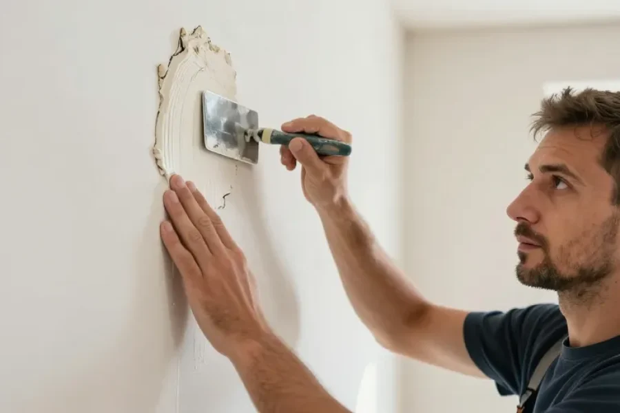 travaux renovation mur